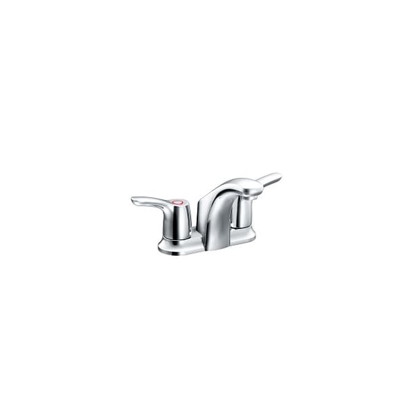 Chrome Two-Handle Bathroom Faucet